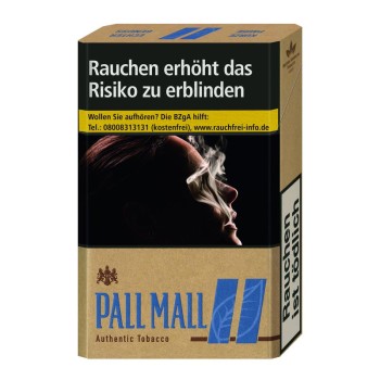 Pall Mall Authentic Blue Zigarette